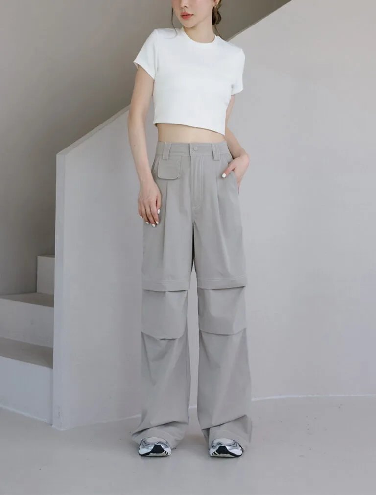 Front Center Seam T-shirt white front 1