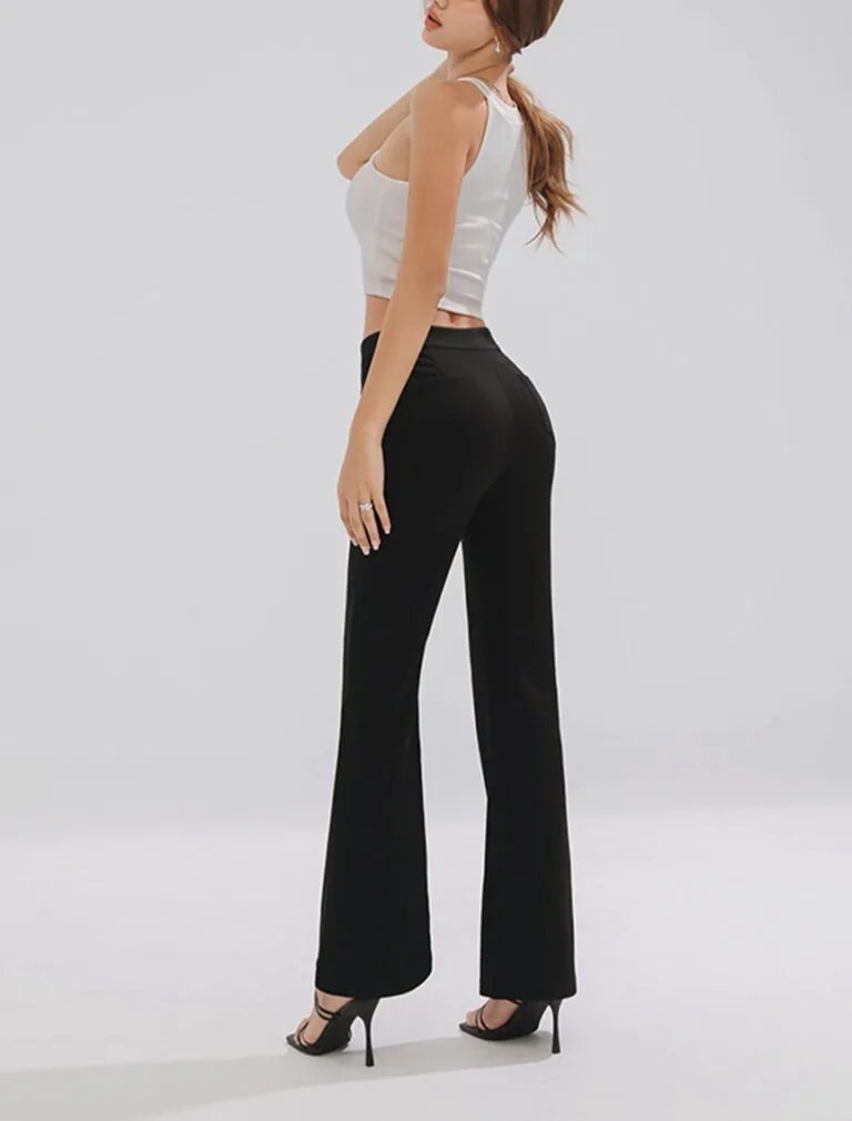 Zero Gravity Slimming Long Pants black back 1
