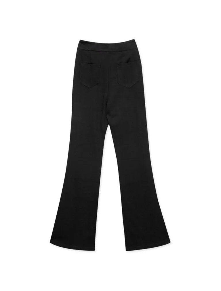 Zero Gravity Slimming Long Pants black back