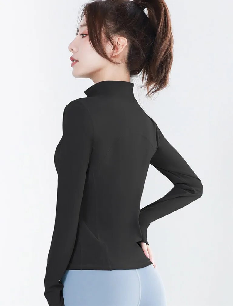 Lightweight Nylon Jacket black back