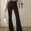 Perfect Waistline Lightweight Jeans black front 1