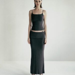 Badblood Beyond Soft Cami Tank grey front 2