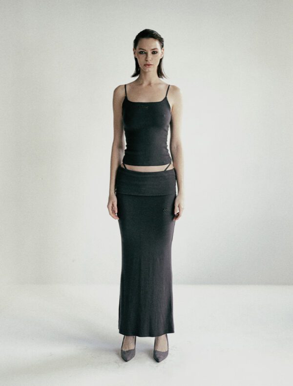 Badblood Beyond Soft Cami Tank grey front 2