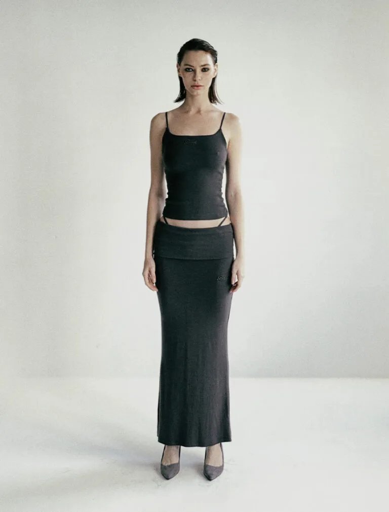 Badblood Beyond Soft Cami Tank grey front 2