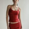 Badblood Beyond Soft Cami Tank red front 1