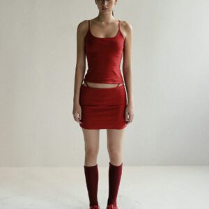 Badblood Beyond Soft Cami Tank red front 2