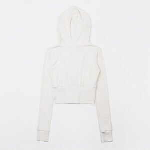 Badblood Beyond Soft Hood Zip-Up Slim Fit white back