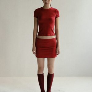 Badblood Beyond Soft Short Sleeve red front 2