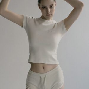 Badblood Beyond Soft Short Sleeve white front 1
