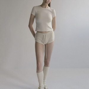 Badblood Beyond Soft Short Sleeve white front 2