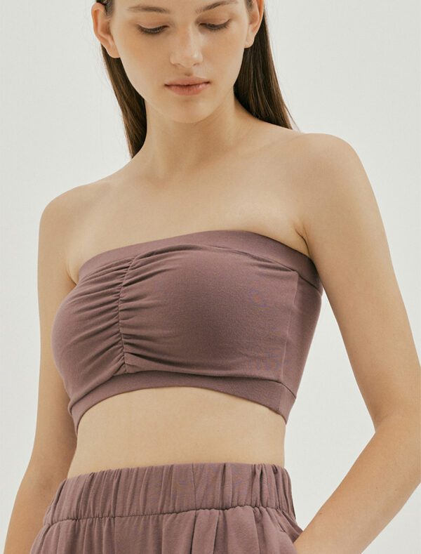 Ballet Bra Top burgundy front
