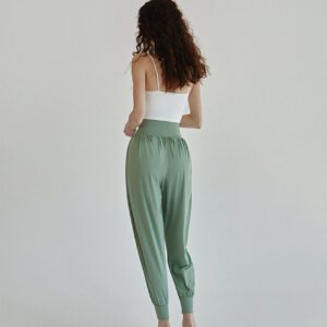 Breezy Joggers green back