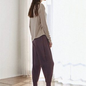 Breezy Joggers purple back