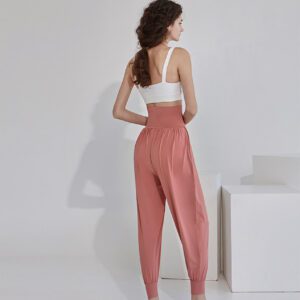 Breezy Joggers tangerine back