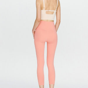 High-rise legging pink back