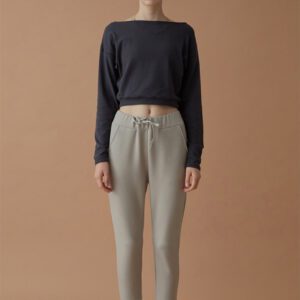 Reversible Athleisure Top Dark grey fr