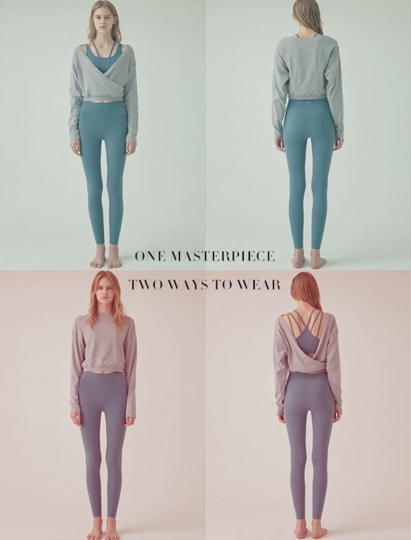 Reversible Athleisure Top detail
