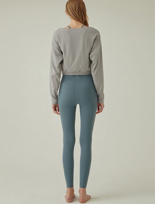 Reversible Athleisure Top grey back