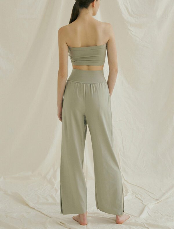 Studio pants avocado back