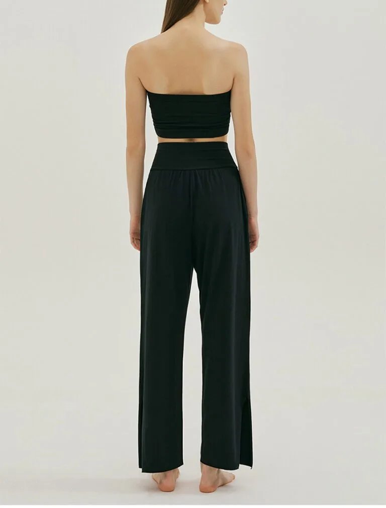 Studio pants black back
