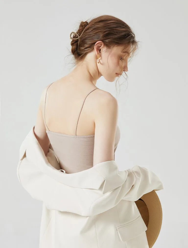 Pure Pulse Active Tank Top beige back
